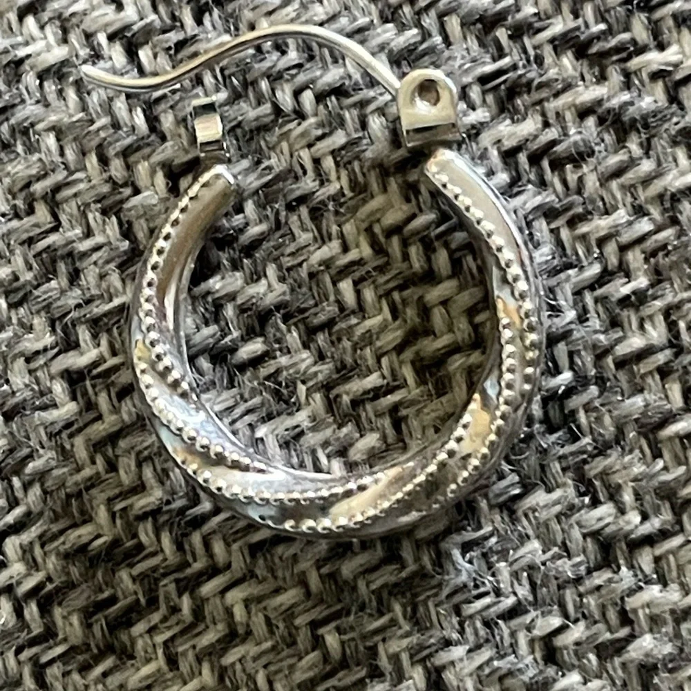 Silver Hoop Earrings